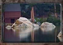 One of the final framed images