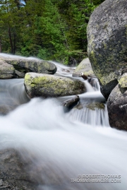Fast moving stream